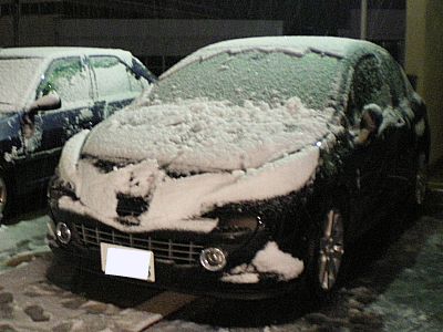 雪です！