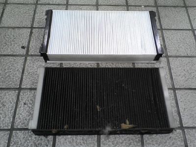 花粉フィルター交換のお奨め