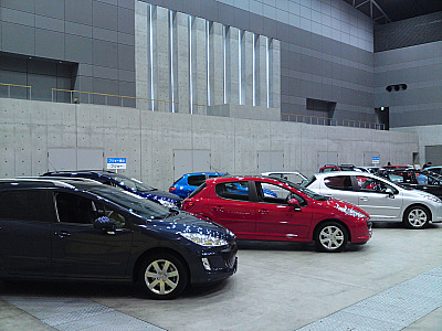 びんご輸入中古車フェア初日