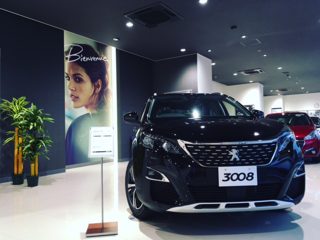 NEW3008 Allure LDE PKG 展示いたしました。