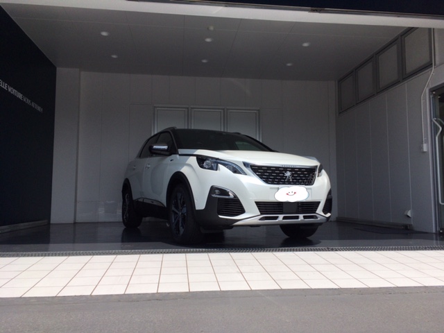 3008BlueHDiの試乗車のご準備ができました。