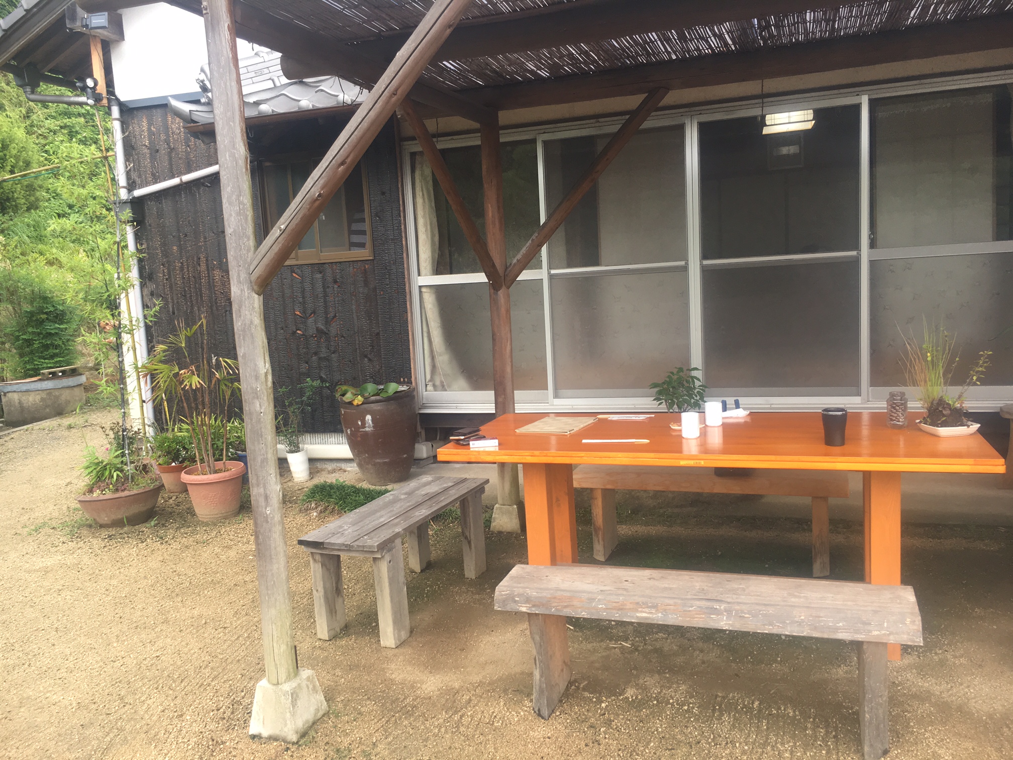 山の中のお蕎麦屋さん