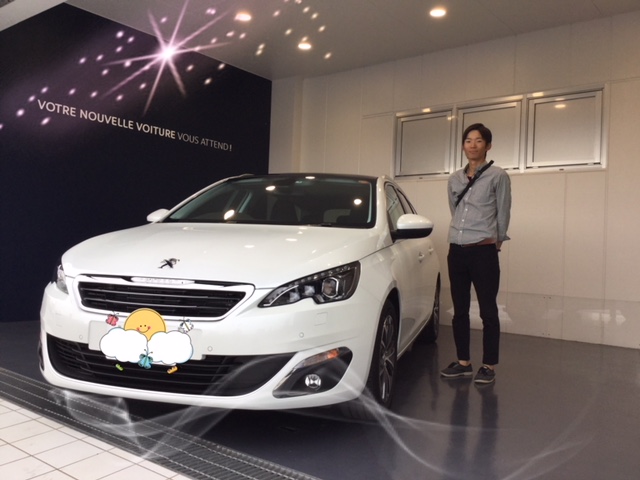 308SWAllureBlueHDiをご納車させて頂きました。