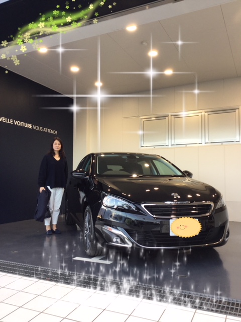 プジョー308 Allure Blue HDiをご納車させて頂きました。