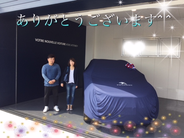 プジョー3008 GT Lineをご納車させていただきました。