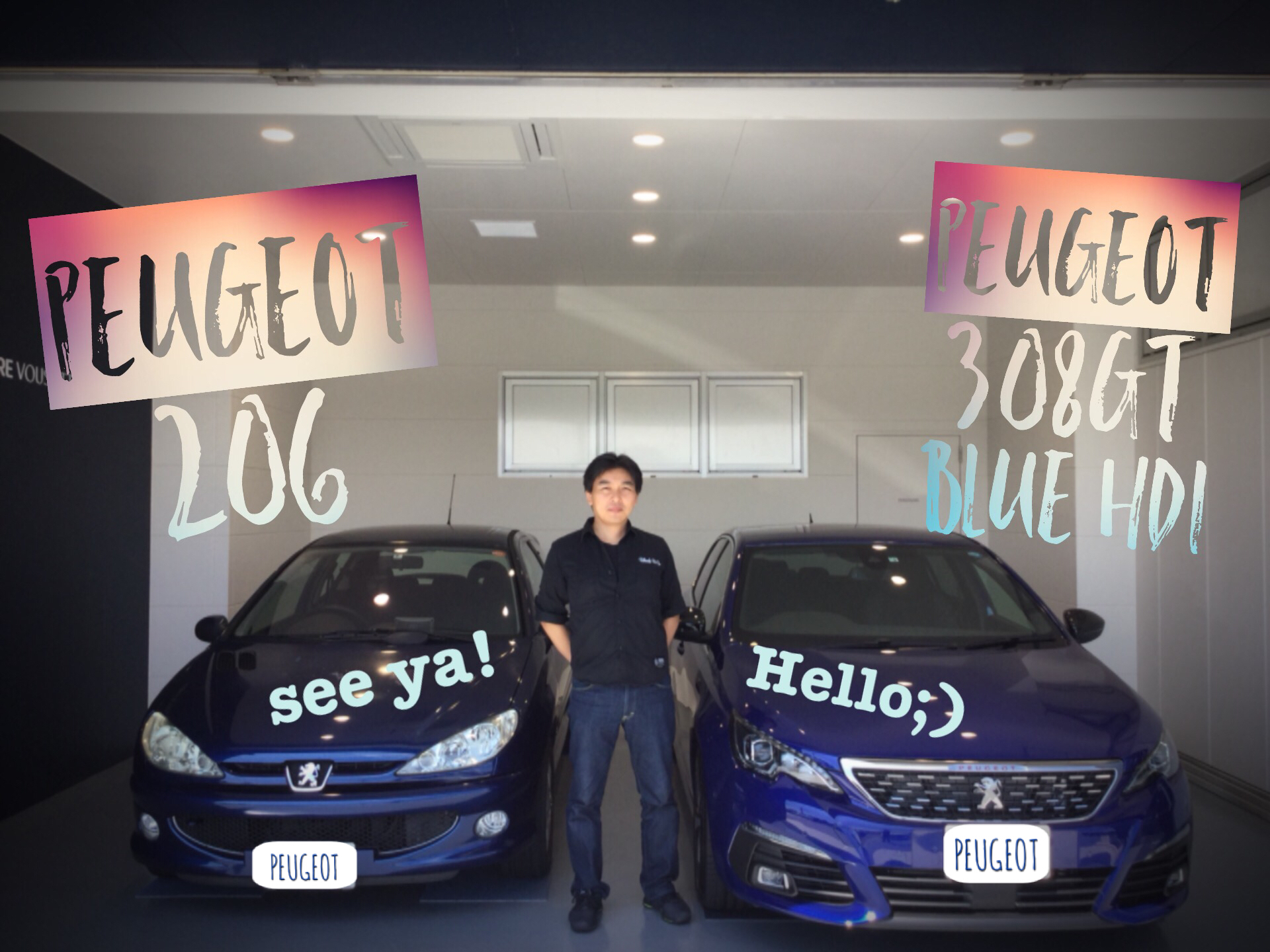 プジョー308GT Blue HDiをご納車させていただきました。