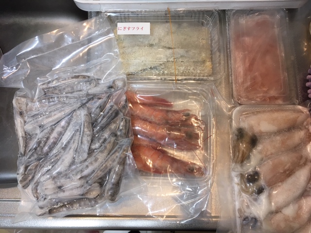 初深海料理です！