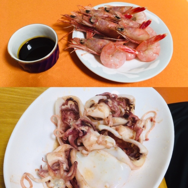 初深海料理です！