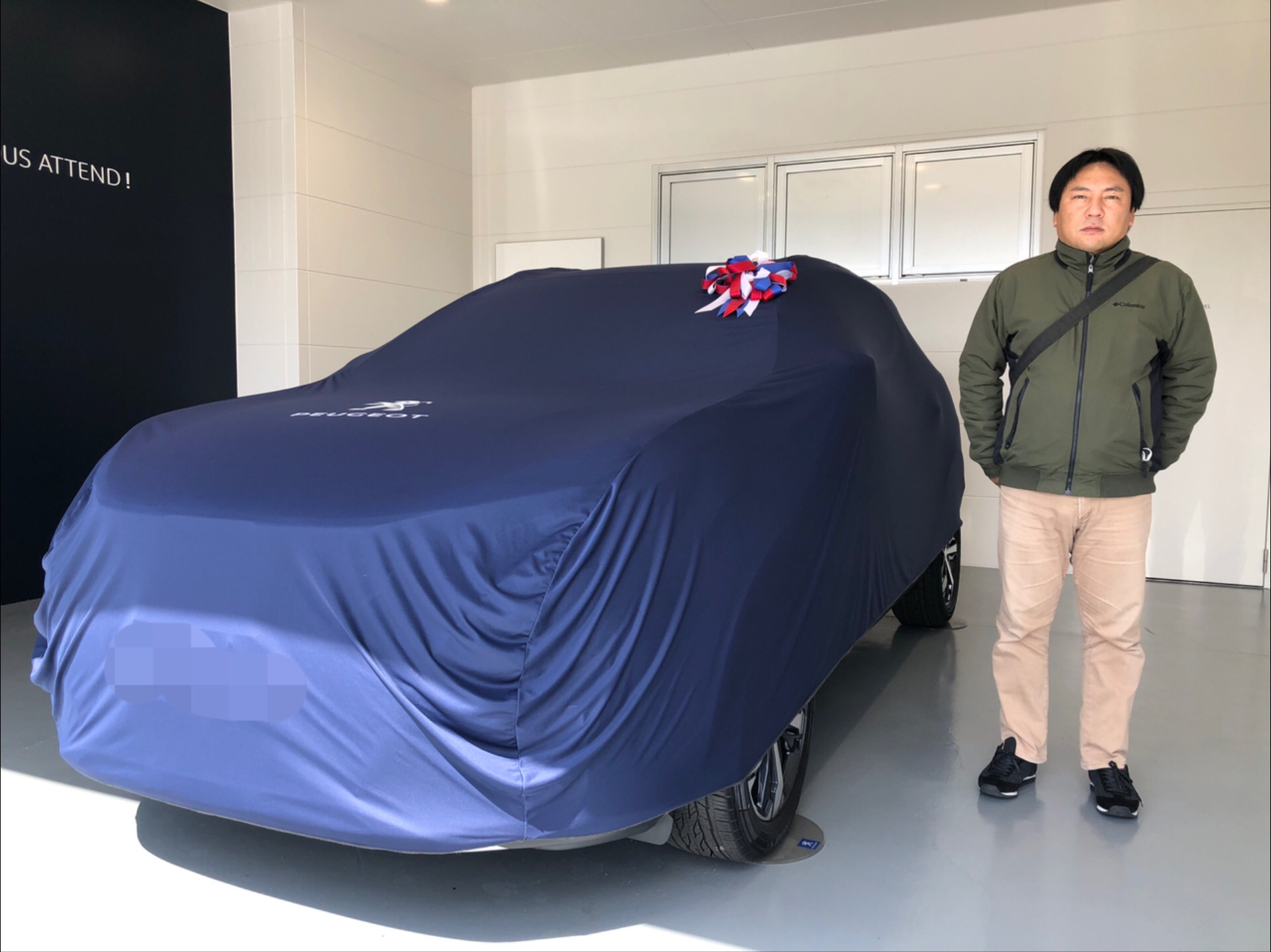 プジョー3008GT B.HDi FCPをご納車させていただきました。