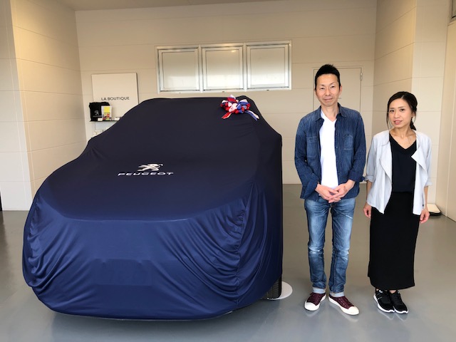 PEUGEOT3008CleanEditionをご納車させて頂きました。
