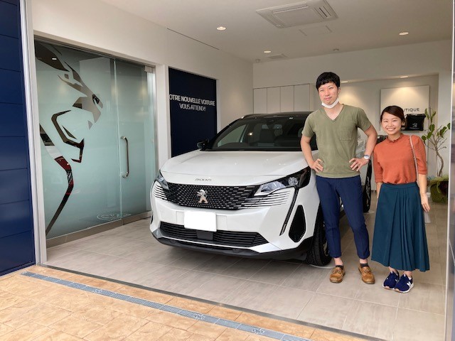 PEUGEOT 5008 GT B.HDi FCPをご納車させて頂きました！！