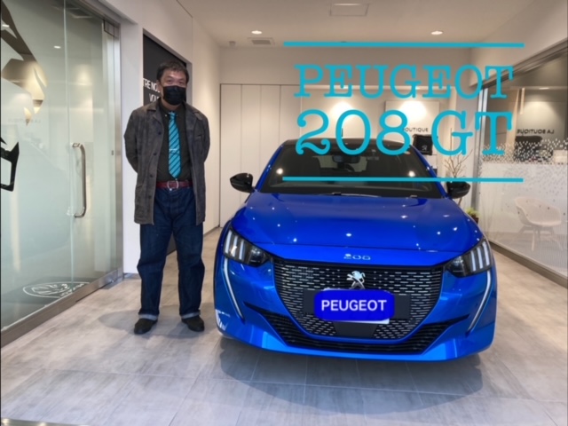 PEUGEOT 208 GT をご納車させて頂きました。
