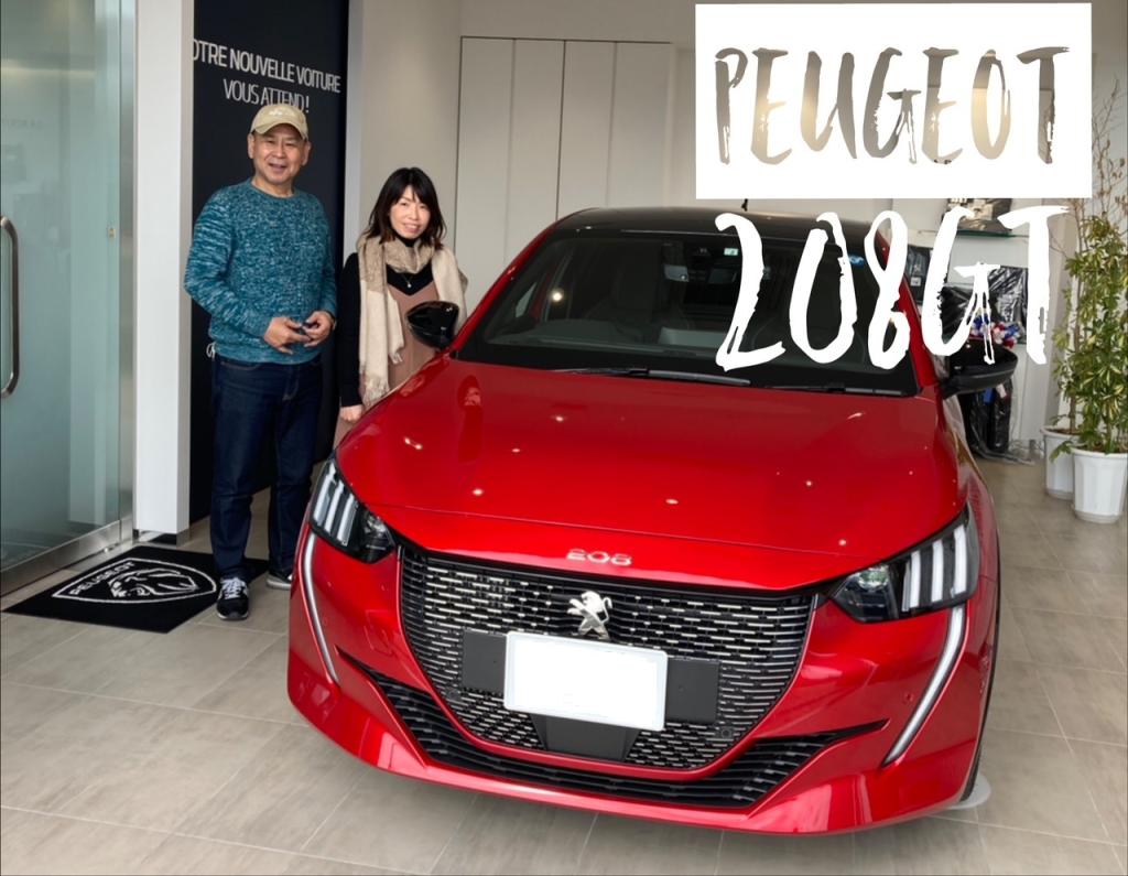 PEUGEOT 208GTをご納車させて頂きました！！