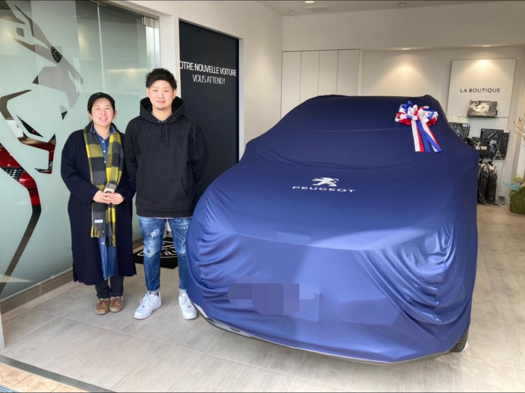 プジョー5008GT B.HDi P.S/Rをご納車させていただきました