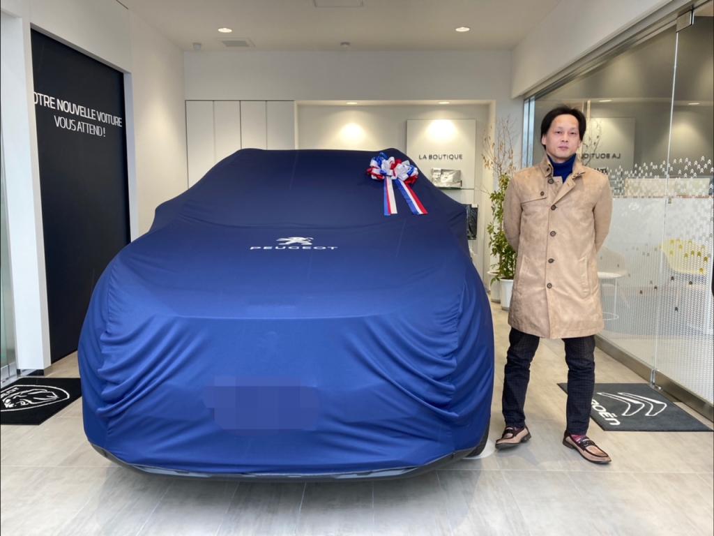プジョー5008GT B.HDI P.S/Rをご納車させていただきました
