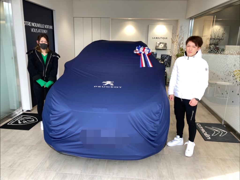 プジョー5008GT B.HDI P.S/Rをご納車させていただきました