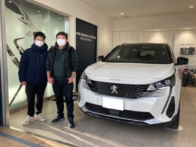 PEUGEOT 5008GT をご納車させて頂きました！！