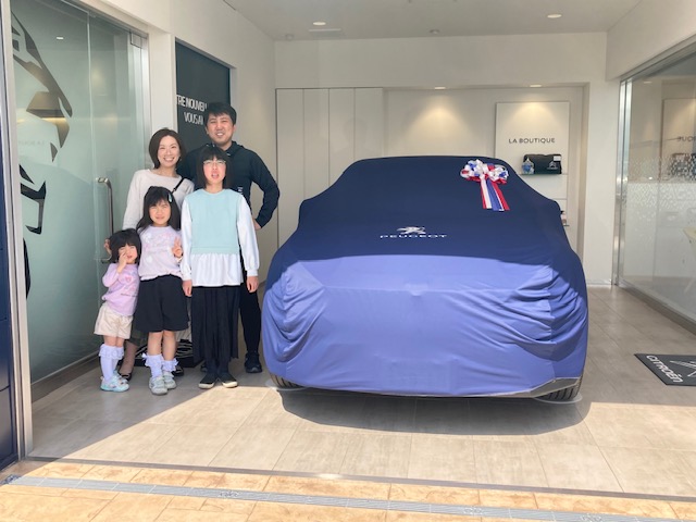 プジョー408をご納車させていただきました！